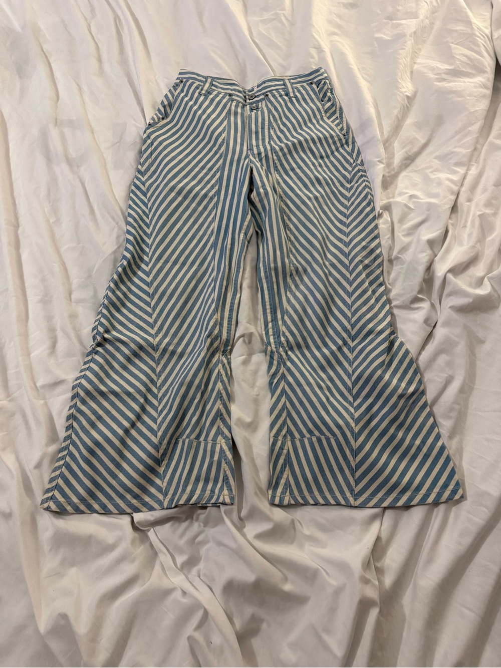 Free People Runyon striped pants
